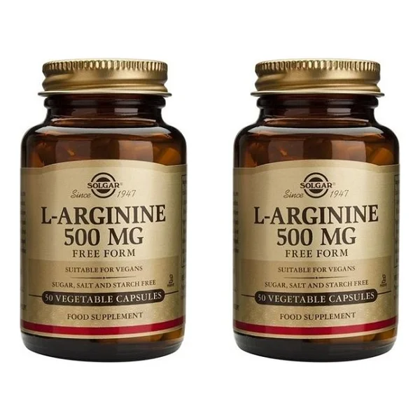 Solgar L-arginine 500 mg 50 Kapsül 2 Adet - Görsel 2