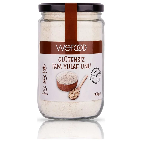 Wefood 300 Gr Glutensiz Tam Yulaf Unu - Görsel 7