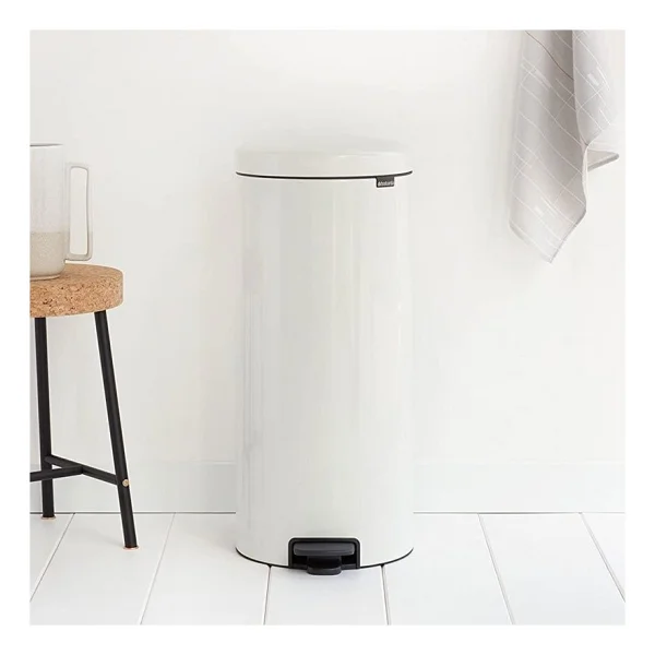 Brabantia Newicon Beyaz 30 Lt Pedallı Çöp Kovası - Görsel 2