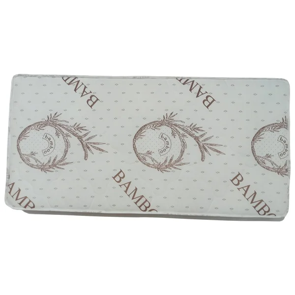 Ala Ala Ev Modası 60x120x10 Soft Bamboo Bebek Yatağı - 50 X 100 Cm - Beyaz - Görsel 2