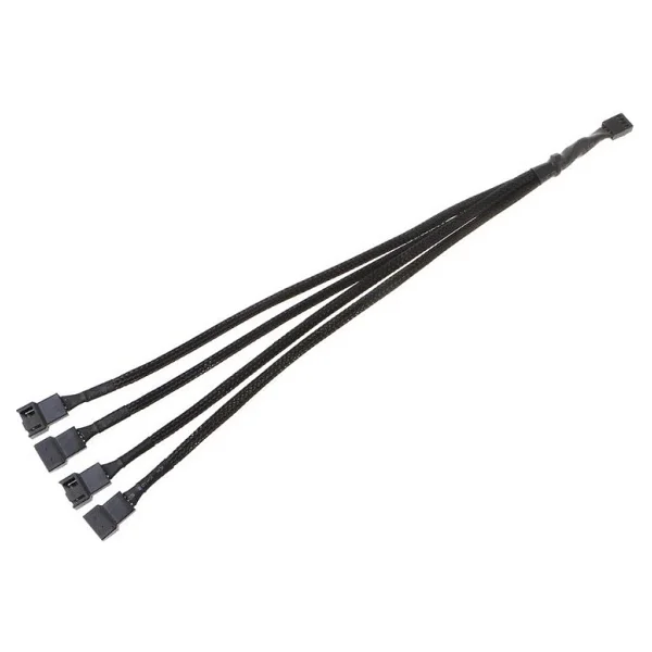 Alfais 4987 4 Pin Fan Çoklayıcı Y Pwm Çoklayıcı Splitter Kablosu 4 Port - Görsel 9