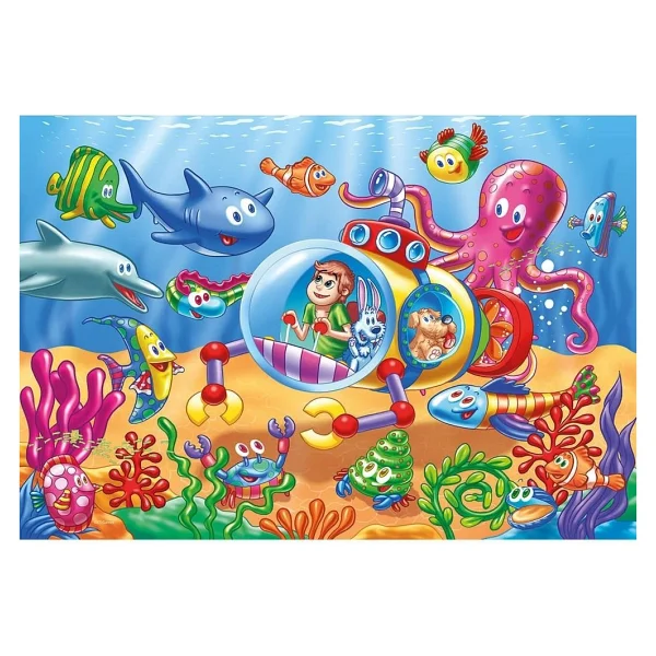 Ks Games Little Submarine Puzzle 12 Parça 31006 - Görsel 4