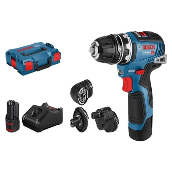 Bosch Gsr 12v-35 Fc Çift Akülü 3 Ah Vidalama Makinesi - Görsel 10