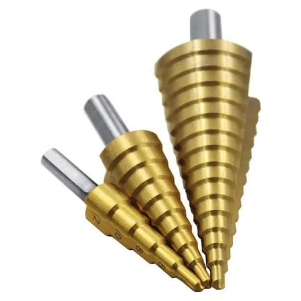Cmc 3 Lü Kademeli Panç Matkap Ucu Seti 4-32 Mm - Görsel 2