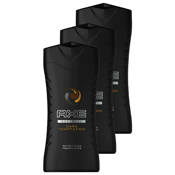 Axe Dark Temptation Duş Jeli 250 ml 3'lü Set - Görsel 3