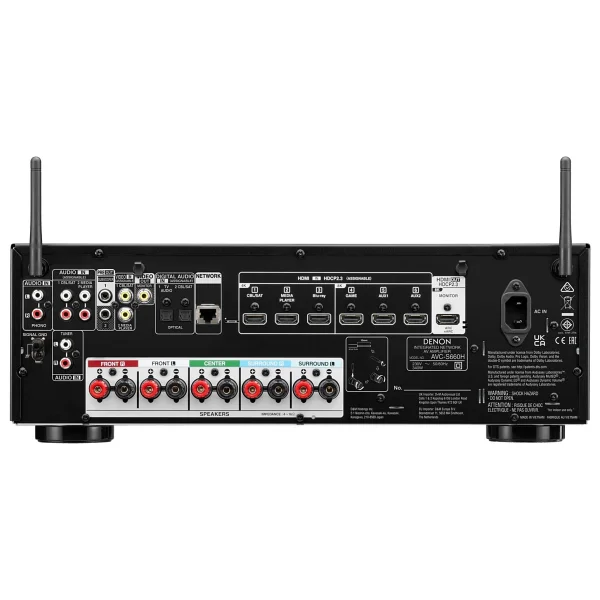 Denon Avc-S660h 5.2 Kanal 8K Av Alıcı - Görsel 4