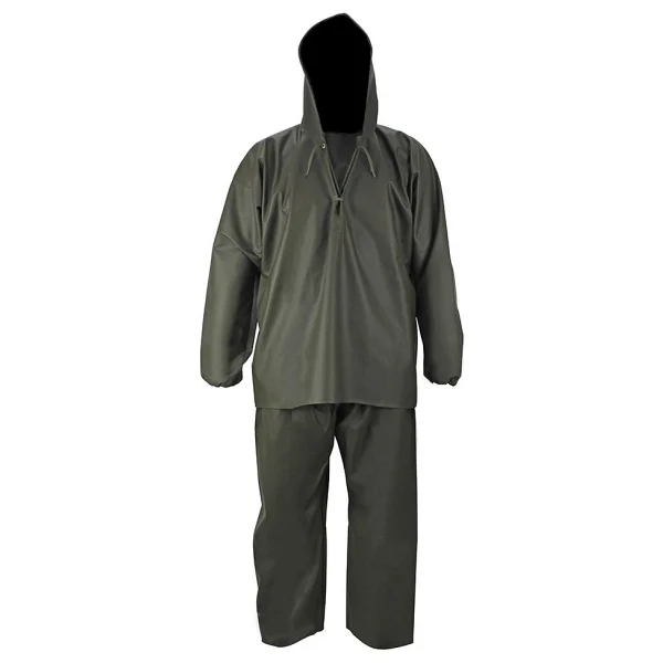 Sea Horse Balıkçı Yağmurluk Takımı - Asker Yeşili - 2xl - Görsel 2