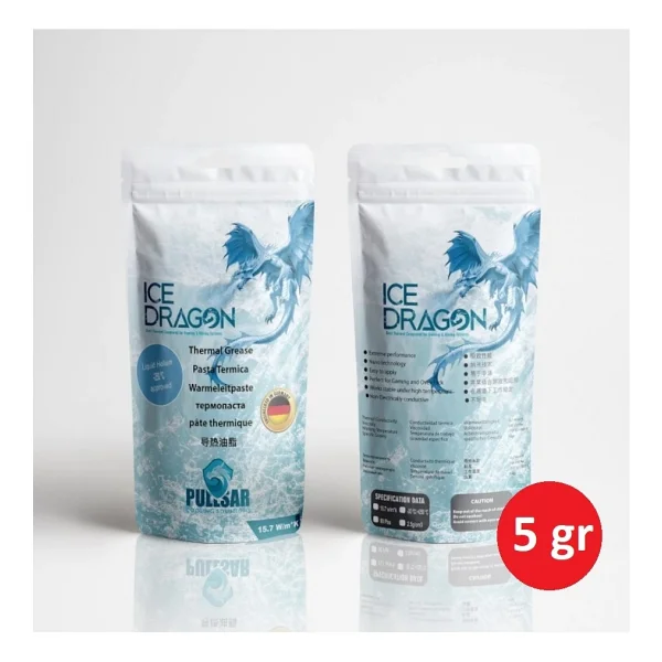 Pullsar Ice Dragon 15.7 W/Mk 2 Gr Yüksek Performans Ve Iletken Termal Macun! - Görsel 5