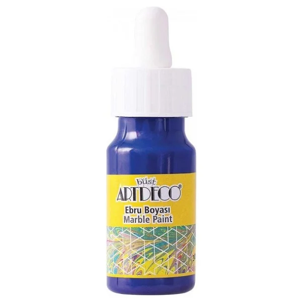 Artdeco Ebru Boyası, 30ml, Neon Sarı 91 - Görsel 5