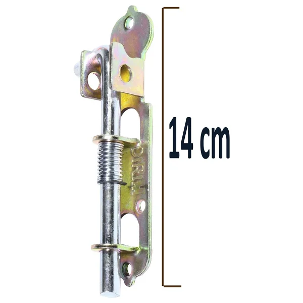 Dirim Fs100 Yaylı Ferforje Sürgü Demir Kapı Sürgüsü 100 Mm - Görsel 2