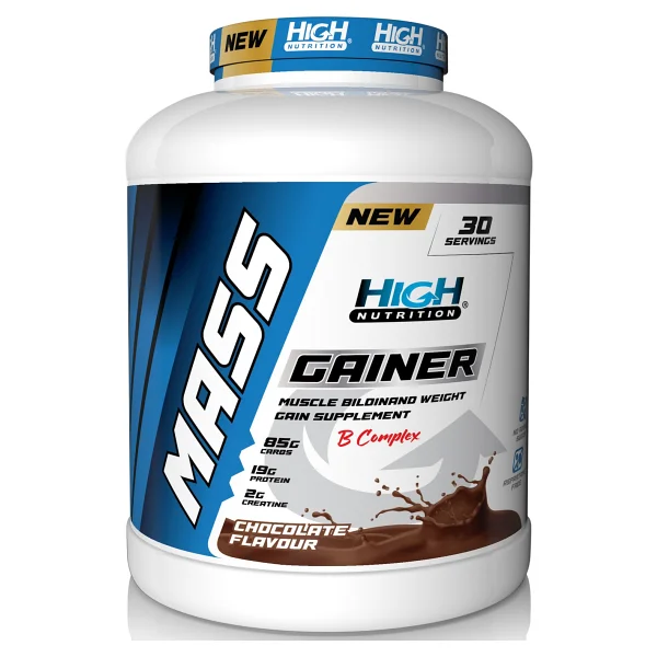 High Nutrition Mass Gainer 3600 Gr Çikolata Aromalı Karbonhidrat Tozu - Görsel 6