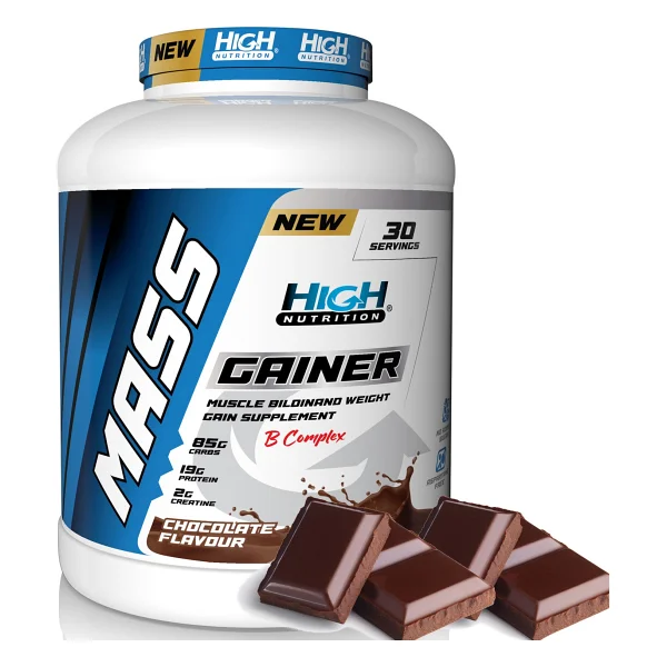 High Nutrition Mass Gainer 3600 Gr Çikolata Aromalı Karbonhidrat Tozu - Görsel 7