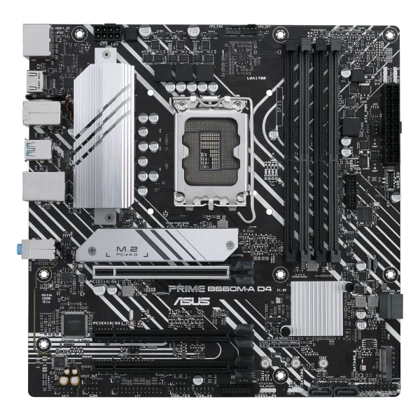 Asus Prime B660M-A D4 Intel LGA1700 DDR4 Micro ATX Anakart - Görsel 4