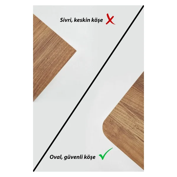 Kolexonline Çam Renk Akıllı Açılabilir Sehpa 3 Kademeli Tekerli - Görsel 10
