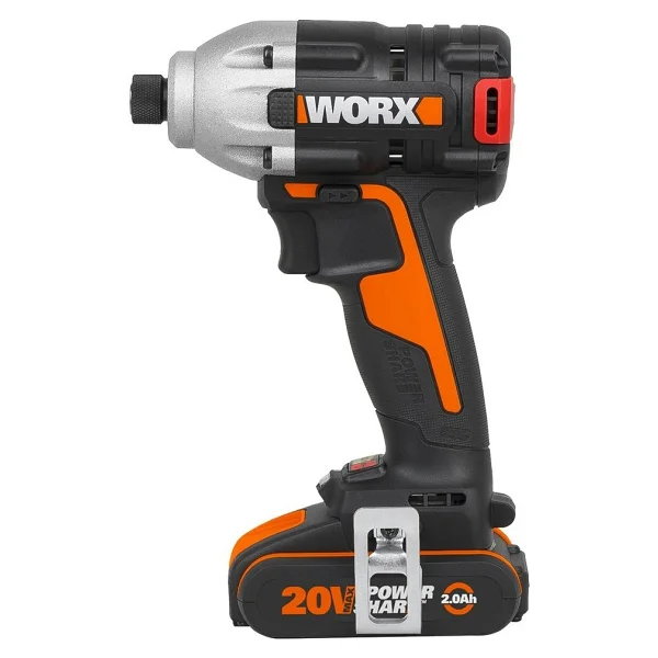 Orijinal Worx Wx261 20 V 2 Ah Çift Akülü Darbeli Vidalama Makinesi - Orijinal Ambalajında - Görsel 2
