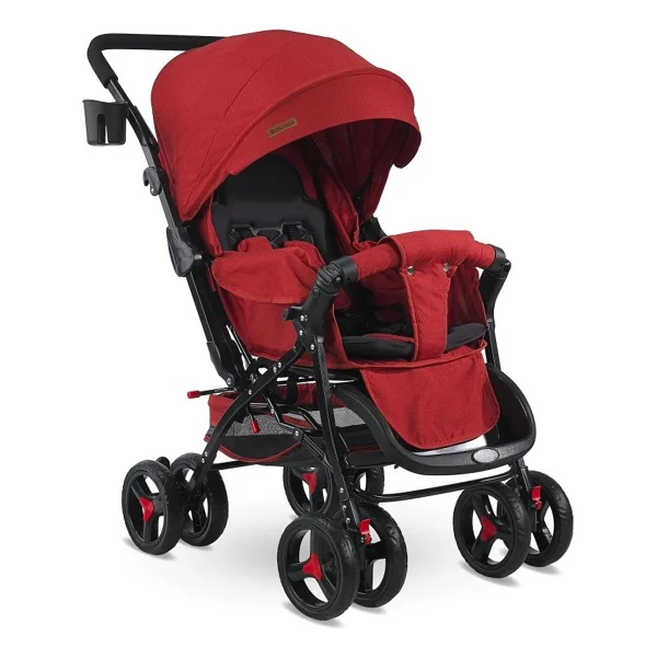 Babyhope 603 Siyah Çift Yönlü Bebek Arabası - Görsel 6