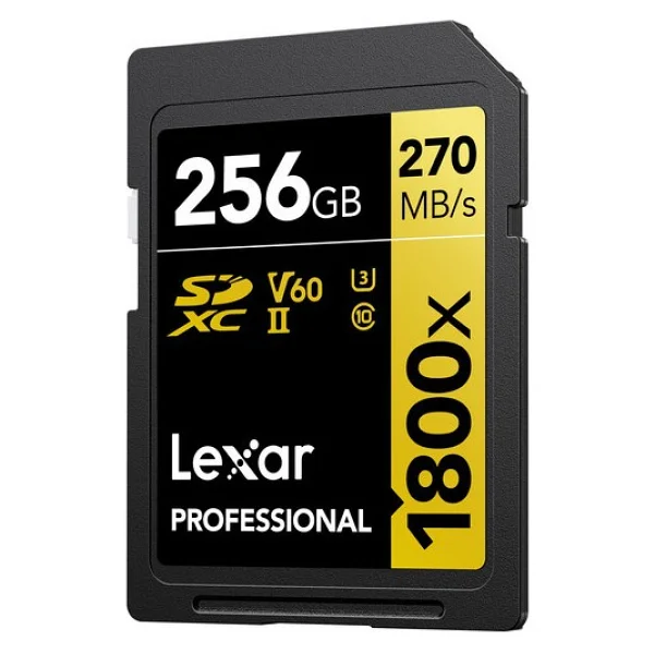 Lexar Gold Series 1800x Lsd1800256g Class 10 Uhs-Iı U3 V60 256 GB Hafıza Kartı - Görsel 8