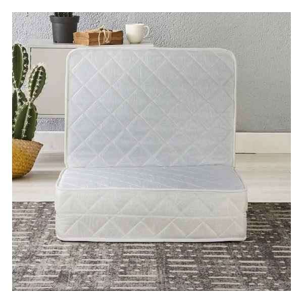 Homedius Tek Kişilik Katlanır Yaylı Yatak 90 X 190 Cm 15 Cm Yükseklik Ve Bonel Yaylı Konfor - Görsel 2