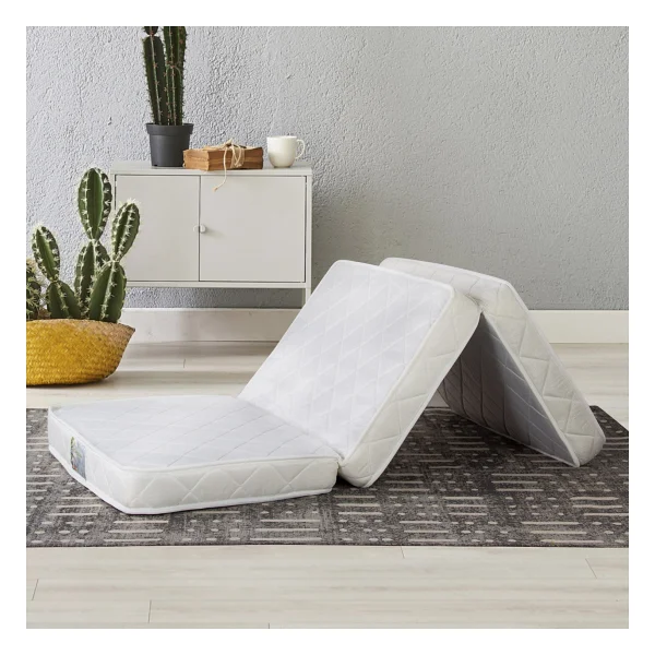 Homedius Tek Kişilik Katlanır Yaylı Yatak 90 X 190 Cm 15 Cm Yükseklik Ve Bonel Yaylı Konfor - Görsel 4