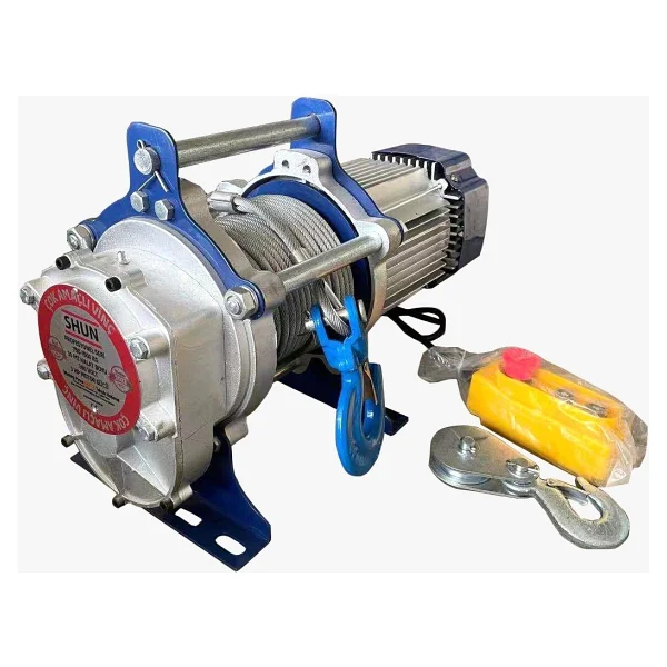 Shun 1500 Kg Profesyonel Vinç 380 Volt 30 Metre 3 Hp - Görsel 2