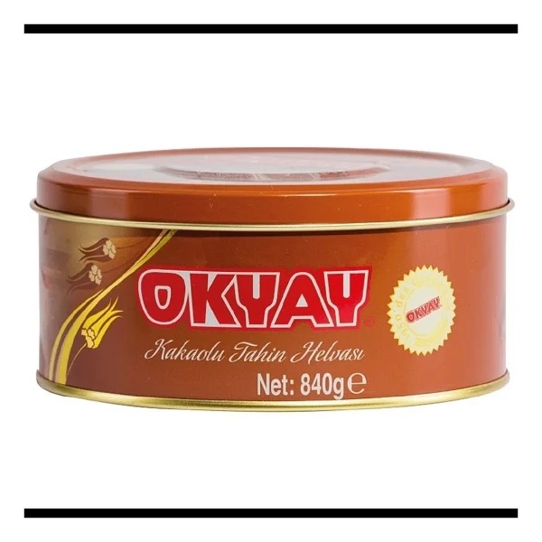 Okyay Kakaolu 840 Gr Tahin Helvası - Görsel 2