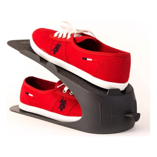 Omak 6 Adet Bay-Bayan-Unisex-Ayakkabı-Rampası-Bakım Shoe-Ramp - Gri - Görsel 3