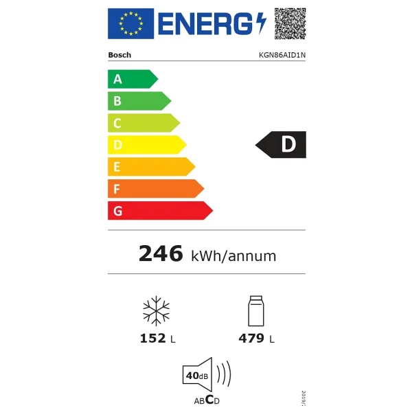 Bosch Kgn86aıd1n Kombi No Frost Buzdolabı - Görsel 9