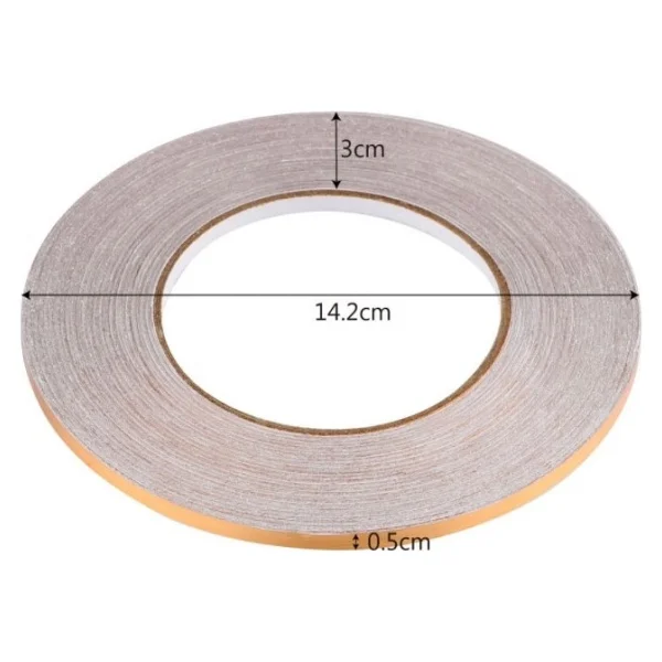 Tecimevi 0.5 Cm 50 Metre Gold Fayans Arası Şerit Bant - 1 Adet - Görsel 3