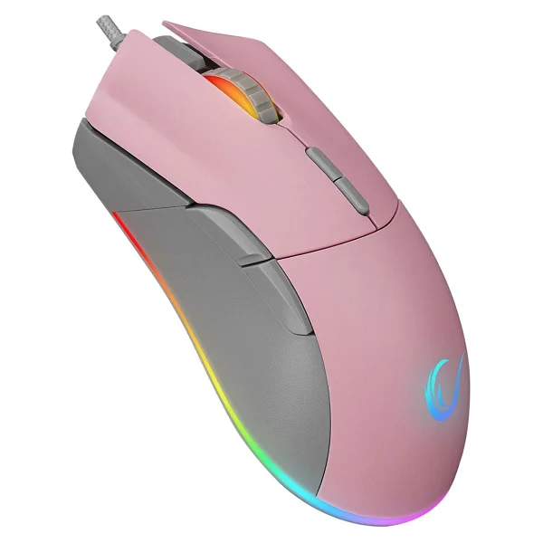 Rampage Smx-R21 RGB Makrolu Ergonomik Optik Kablolu Oyuncu Mouse - Görsel 8