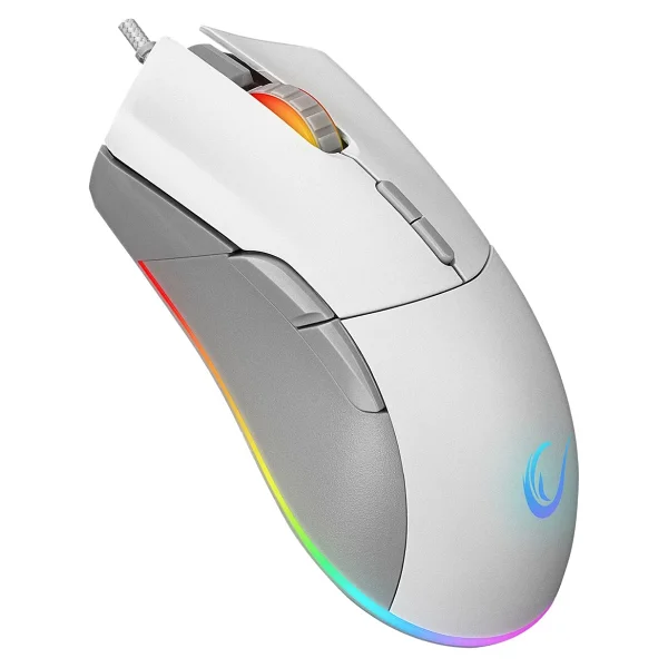 Rampage Smx-R21 RGB Makrolu Ergonomik Optik Kablolu Oyuncu Mouse - Görsel 6