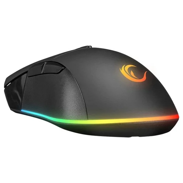 Rampage Smx-R21 Siyah RGB Makrolu Ergonomik Optik Kablolu Oyuncu Mouse - Görsel 4