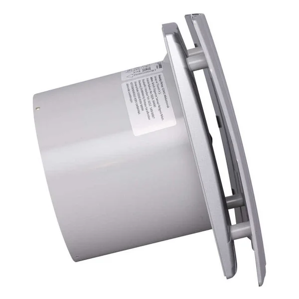 Blauberg Quatro Hi-Tech 100 Plastik Banyo Fanı 88 M3h - 100 Mm - Krom - Görsel 2