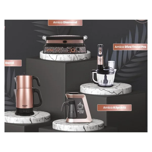 Arnica St90006 4'lü Rose Elektronik Çeyiz Seti - Görsel 7