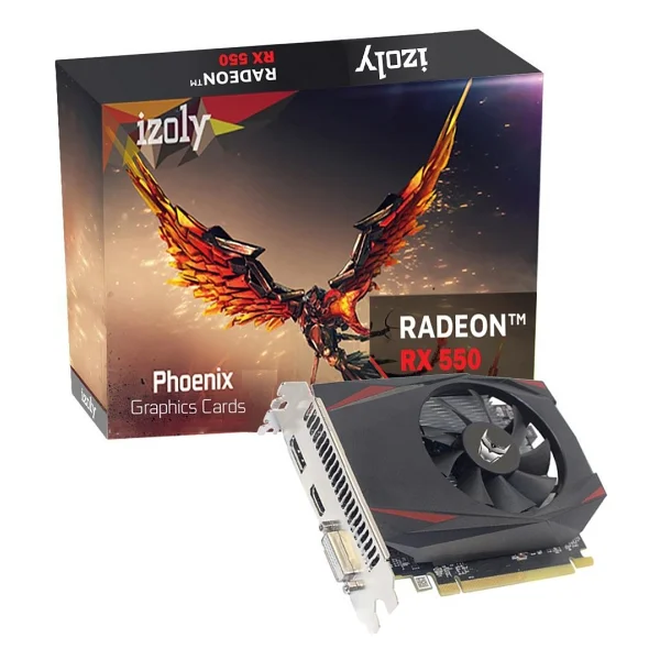 İzoly AMD Radeon RX550 4GB GDDR5 128Bit (DVI+HDMI+DP) PCI-Express 3.0 Ekran Kartı - Görsel 5
