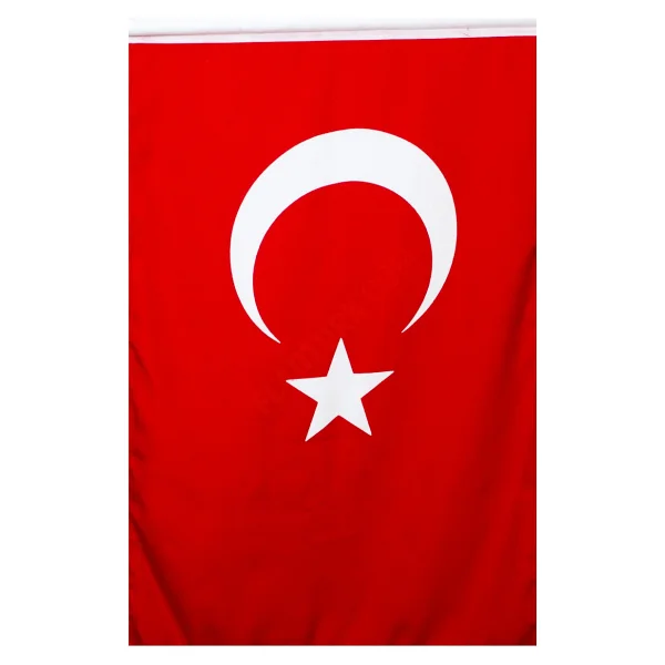 Türk Bayrağı Alpaka Kumaş - Görsel 2