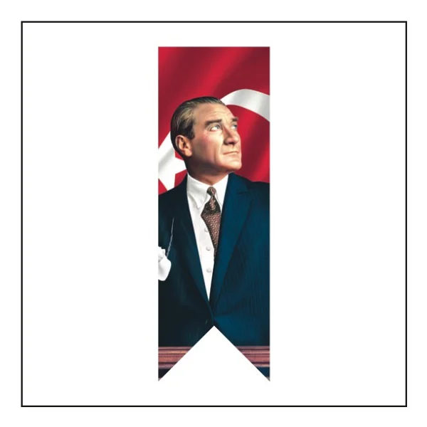 Atatürk Posteri Kırlangıç-1- 70x200 Cm - Görsel 7