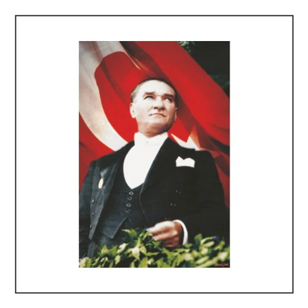 Atatürk Posteri - 5-300x450 Cm - Görsel 7