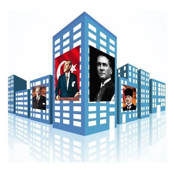 Atatürk Posteri - 1-600x900 Cm - Görsel 2