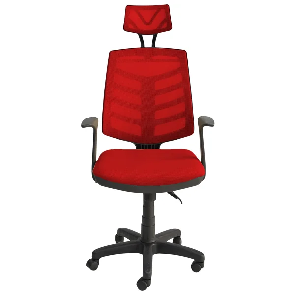 Obc Ofis Büro Concept Piramit Gri Plastik Fileli Ofis Büro Öğrenci Çalışma Koltuğu - Sandalyesi - Görsel 6