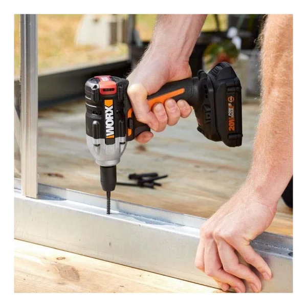 Orijinal Worx Wx261 20 V 2 Ah Çift Akülü Darbeli Vidalama Makinesi - Orijinal Ambalajında - Görsel 5