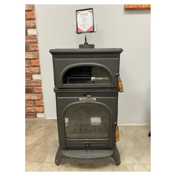 Flame Stove Modena Lüx Oven Fs024 Pik Döküm Soba - Görsel 6