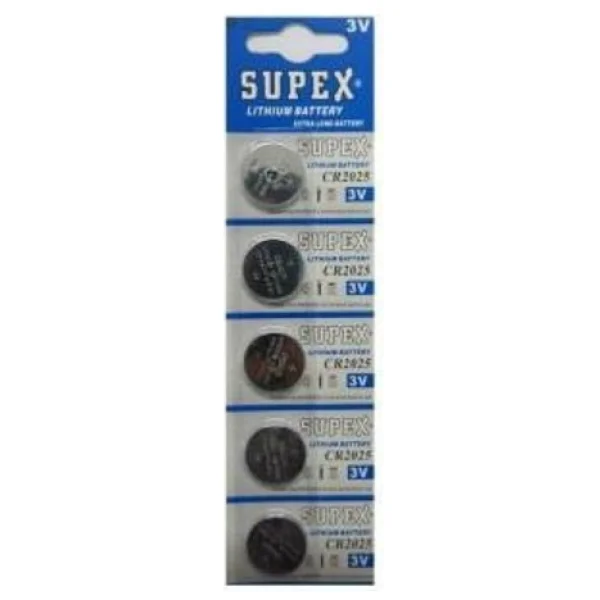 Supex Cr2025 3v Lityum Pil - Görsel 2