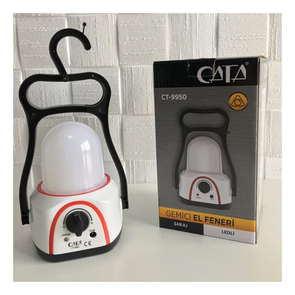 Cata Ct-9950 Gemici LED Şarjlı El Feneri - Görsel 3