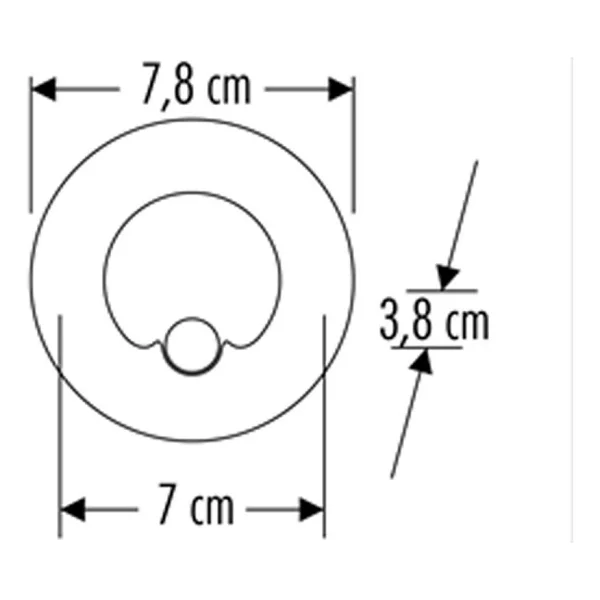 Cata Ct-5174 1.5 W Sensörlü Beyaz Işık LED Armatür - Görsel 4
