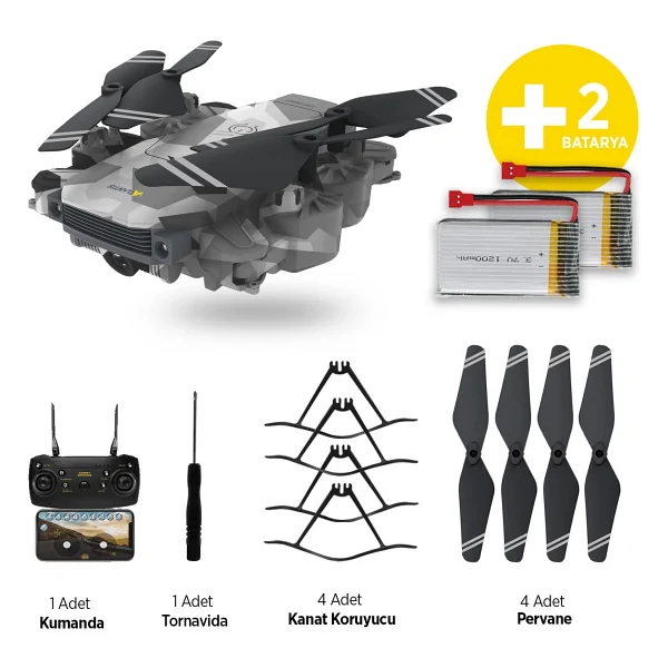 Corby Cx020-2b HD Drone - Görsel 7