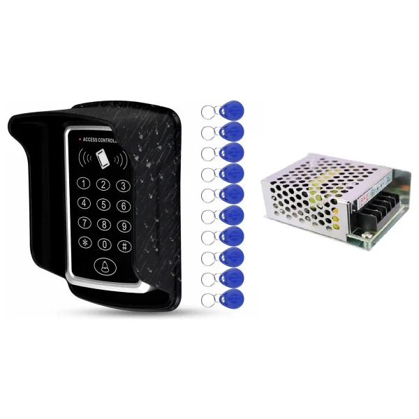 Sonex RFID Şifreli Kapı Kilidi - Koruyucu Kapak - Adaptör - 30 Tag - Siyah - Görsel 6