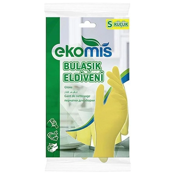 Ekomis Küçük Boy Bulaşık Eldiveni - Görsel 2