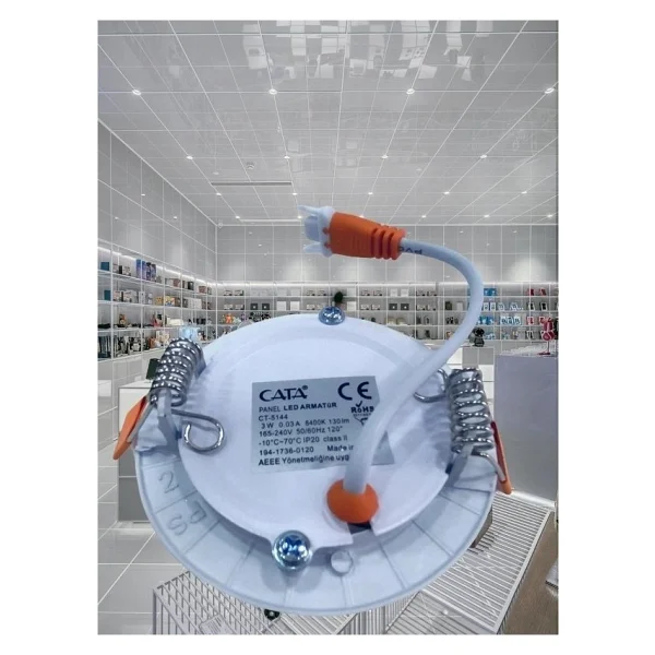 Cata Ct-5144 3 W Gün Işığı Spot LED Armatür - Görsel 5