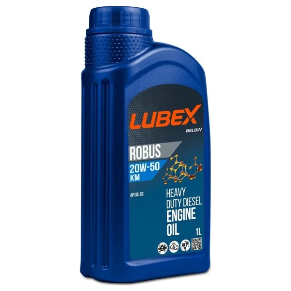 Lubex Robus KM 20W-50 1 lt Mineral Motor Yağı - Görsel 3
