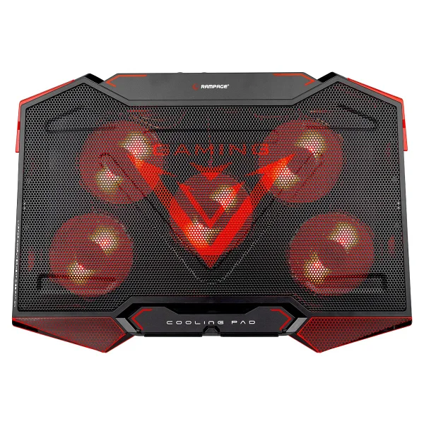Rampage Ad-Rc5 5 Fanlı USB 2.0 15-17" Laptop Soğutucu - Görsel 2
